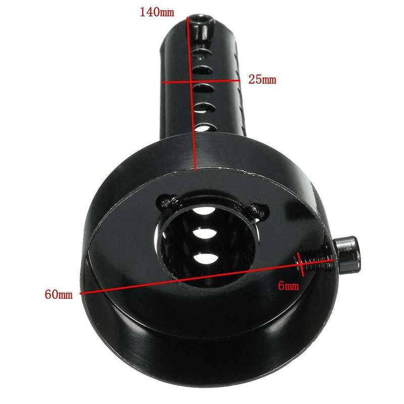 2Pcs 60mm Universal Motorcycle Exhaust Can Muffler Baffle DB Muffler
