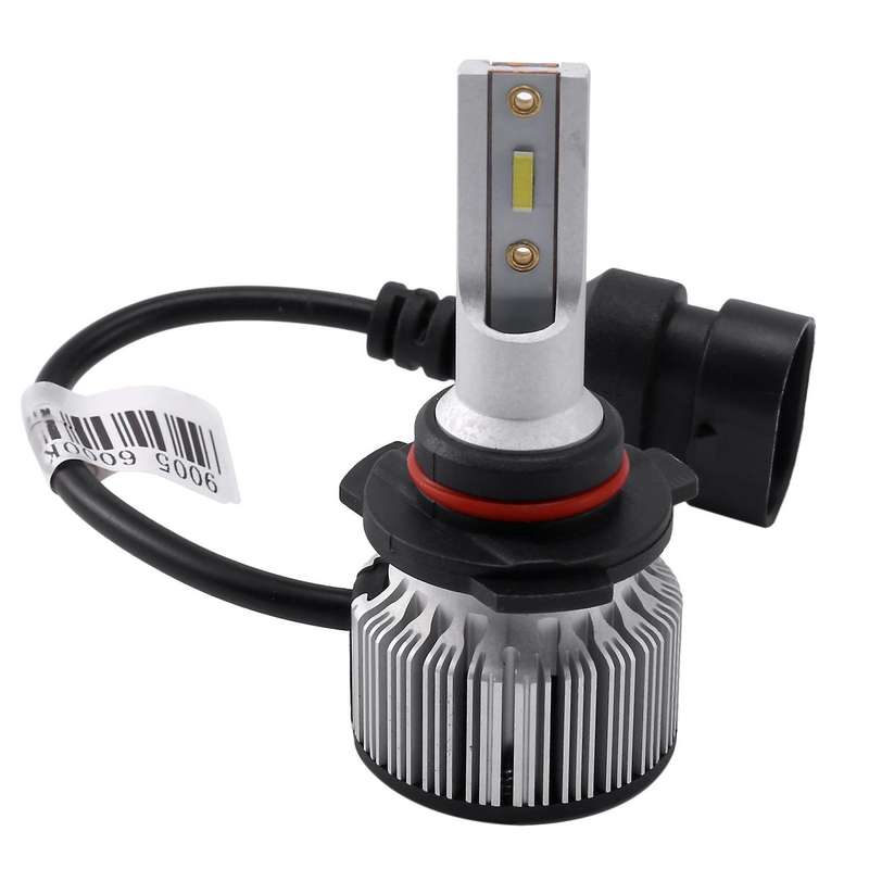 2Pcs 6000K Csp Car Led Headlight Bulb 50W 6400Lm Car Shape 9005