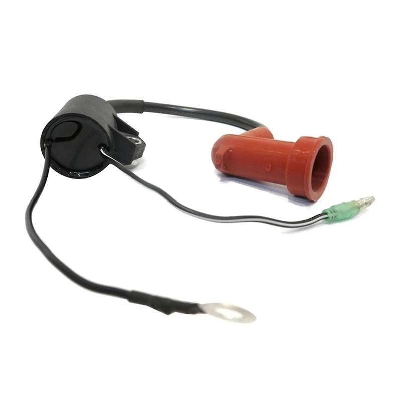 2pcs 63v-85570-00-00 Ignition Coil for Outboard 2t 9.9hp 15hp 63v-85570-00 63v-85570-01, 63v-85570-0
