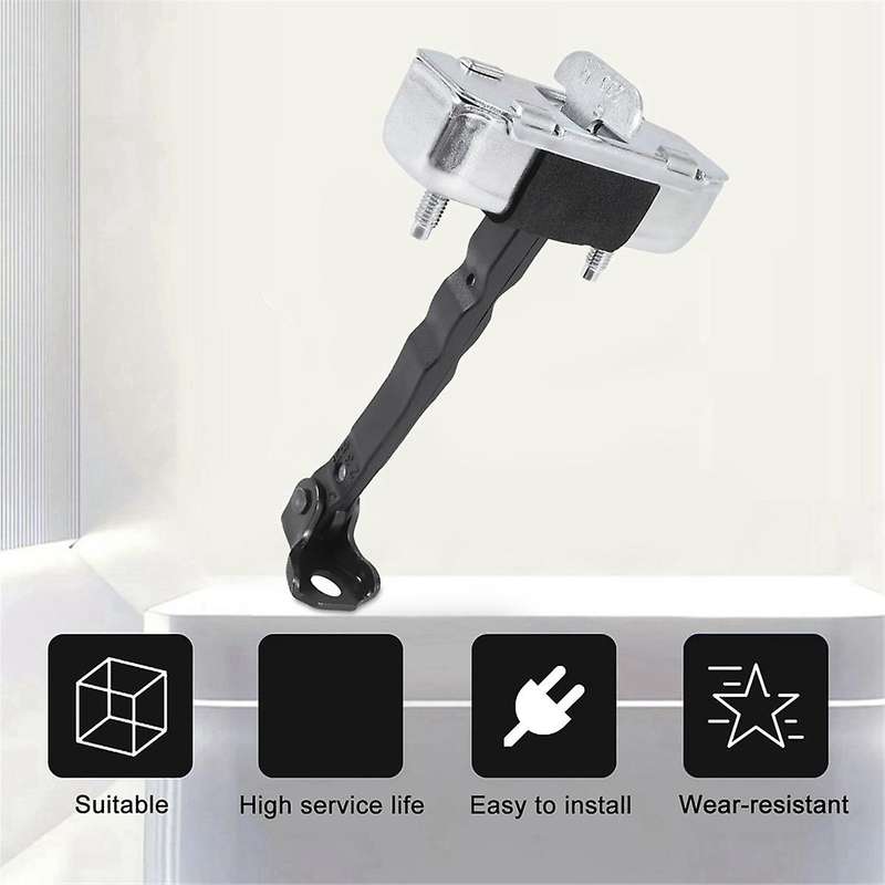 2pcs 68610-02160 Front Door Check Stop Both Sides for 1.8l 2.4l 09-13 Door Stay Stop/check Strap Lim