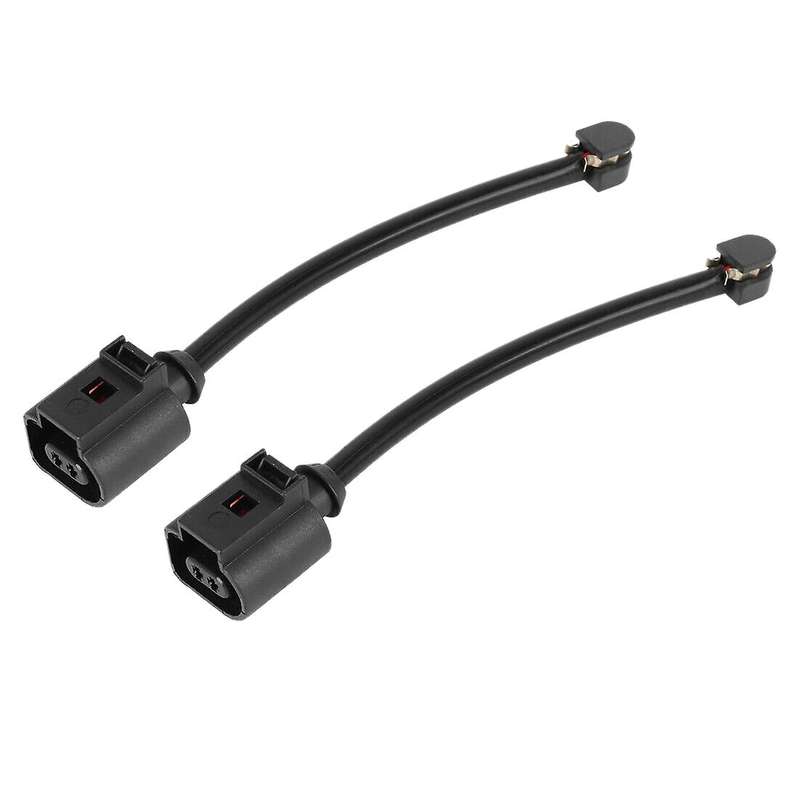 2Pcs 7P0907637C Rear Brake Pad Electronic Wear Sensor Replacement for 2010-2014 2010