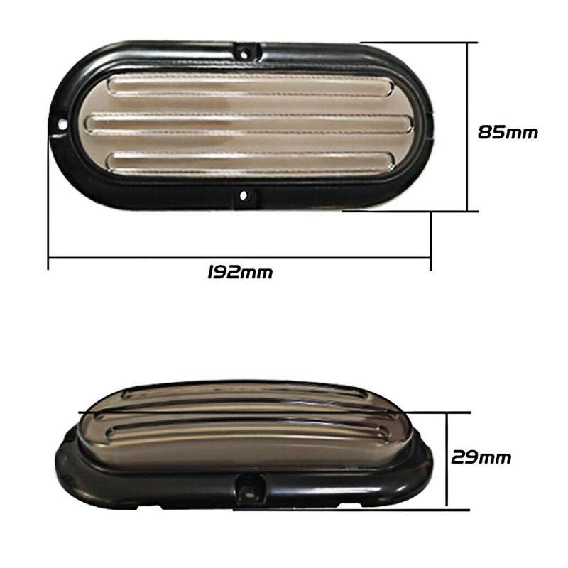 2PCS 74LED Tail Lights Rear Turn Signal Lamp Brake Indicator Warning Light for Truck Trailer SUV Van