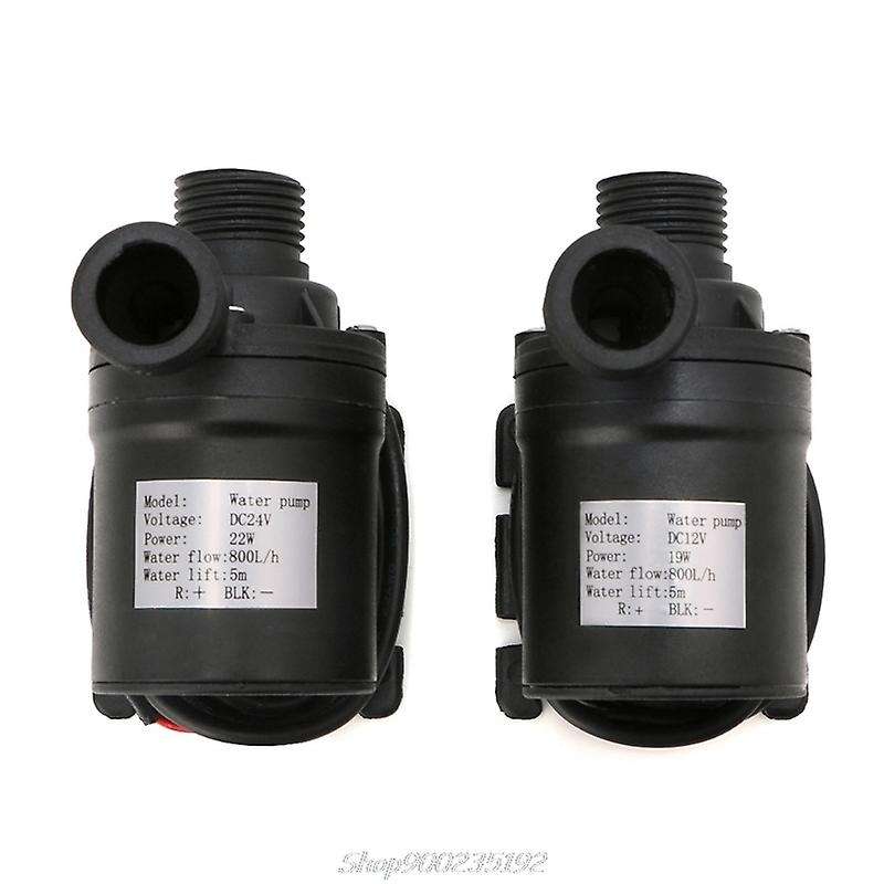 2PCS 800L/H 5M Submersibles Water Pumps Solar Brushless Motor Wate Pump Circulation Pump(DC12V and D