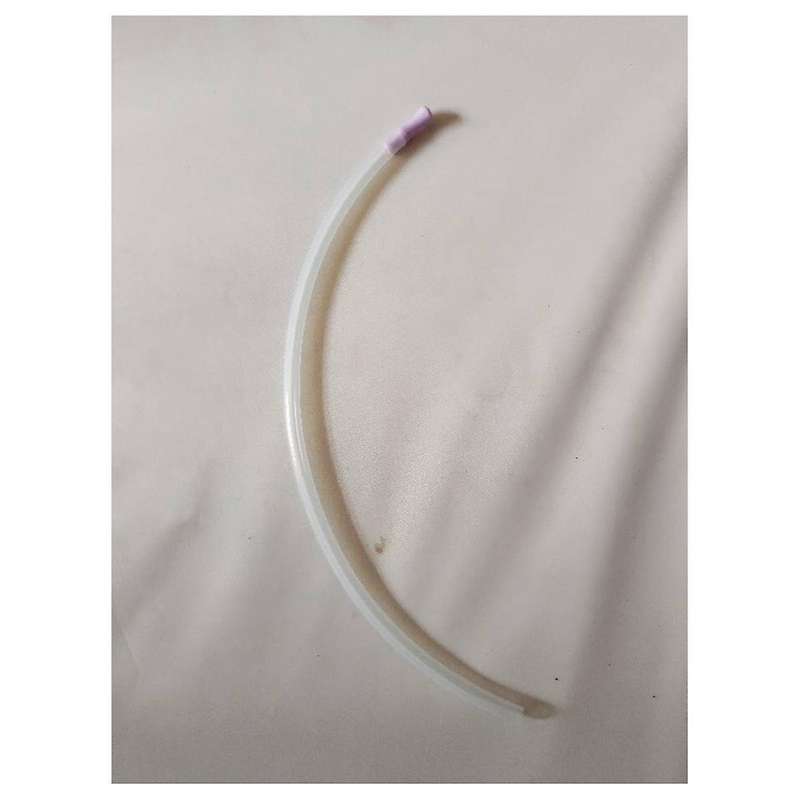 2pcs 8cm Silicone Tube,suitable for Pot Accessories,suitable for 2.5cm Pot,silicone Straw