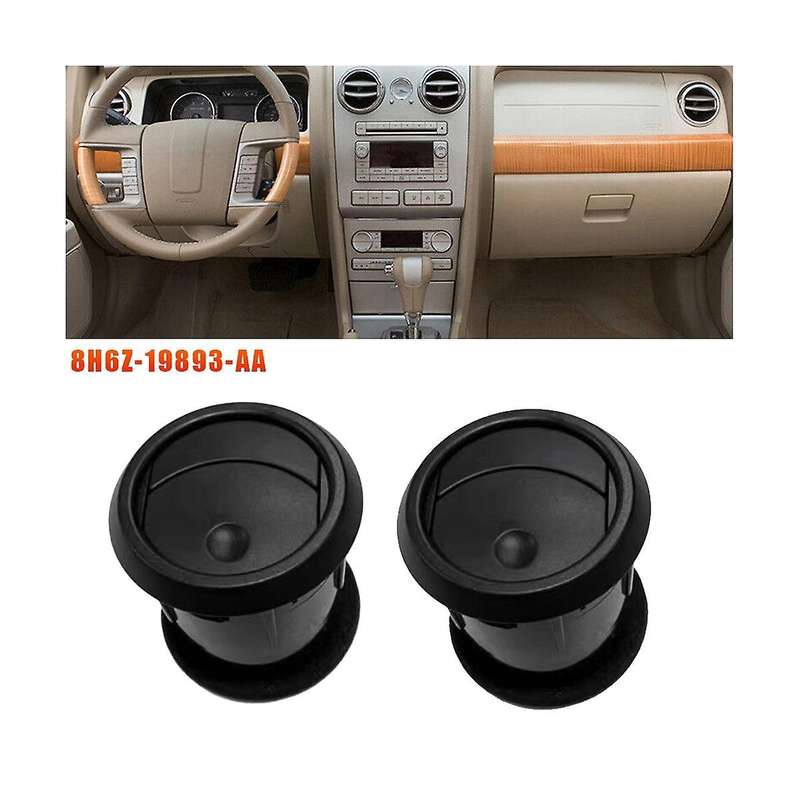 2pcs 8h6z-19893-aa Dash Board A/c Heat Vent Louvre for Mkz Mercury 2006-2009 Air Outlet Duct