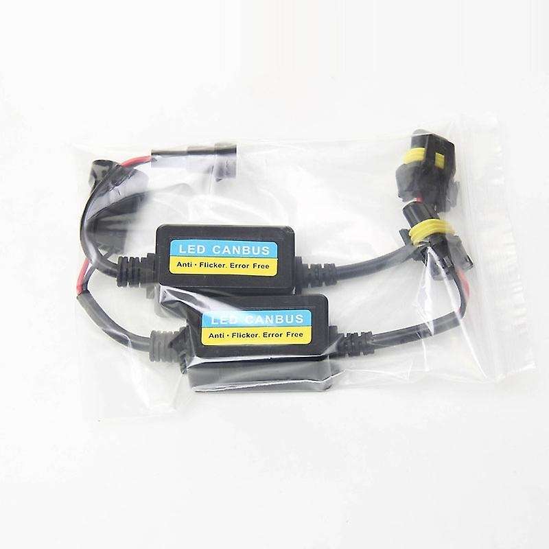 2PCS 9005 9006 9012 H10 LED Anti Flicker Capacitor Error Code Computer Warning Canceller LED Resisto