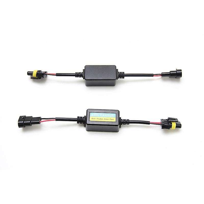 2PCS 9005 9006 9012 H10 LED Anti Flicker Capacitor Error Code Computer Warning Canceller LED Resisto