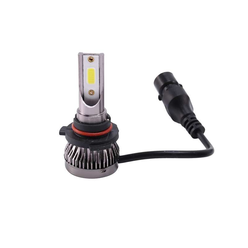2Pcs 9005/Hb3/H10 Mini1 Led Headlight 36W 6000Lm Cob Bulbs Kit Hi/Low Beam 6000K