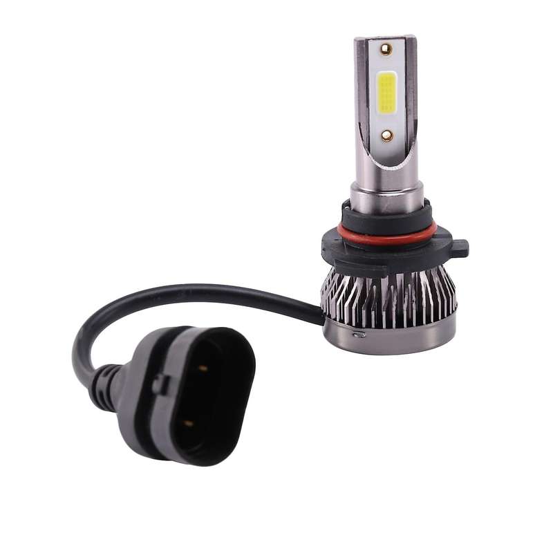 2Pcs 9005/Hb3/H10 Mini1 Led Headlight 36W 6000Lm Cob Bulbs Kit Hi/Low Beam 6000K