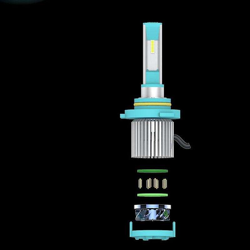 2Pcs 9005 Led Auto Car Headlight Bulbs 72W 8000Lm Car Style 6500K White Compact Led Headlight