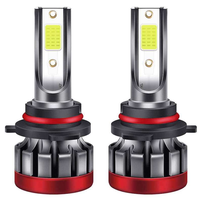 2PCS 9006 / HB4 LED Motorcycle Headlight 8000K 3000LM Blue LED Fog Light Waterproof Super Bright Car