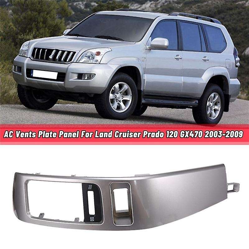 2Pcs A/C Vents Plate Panel Compatible Toyota Land Cruiser Prado 120