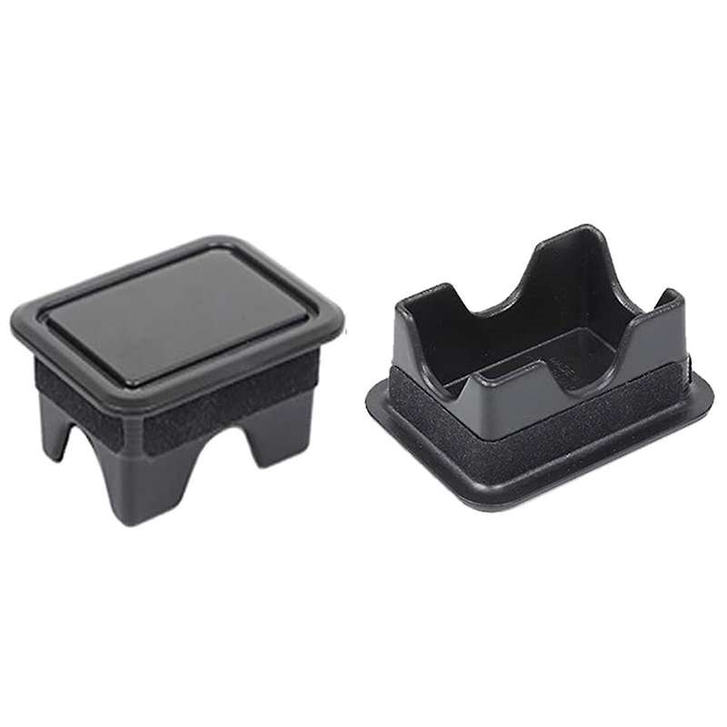 2pcs Abs Black Rear Trunk Tail Box Protective Cover Trim Fit for Ram 1500 2018 2019 2020 2021 Car A