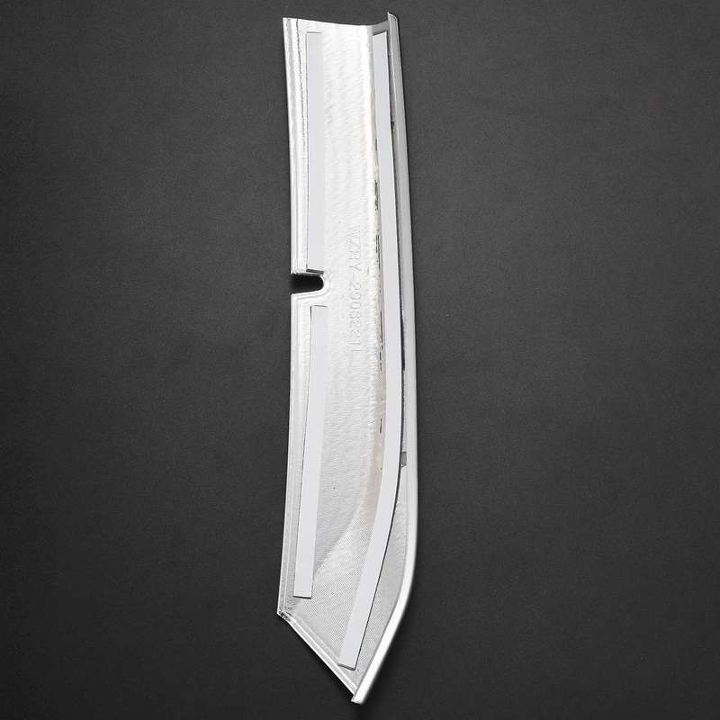 2Pcs ABS Chrome Front Grill Cover Trims Strip Sticker Accessories for -3 CX3 2015 2016 2017 2018 Ac