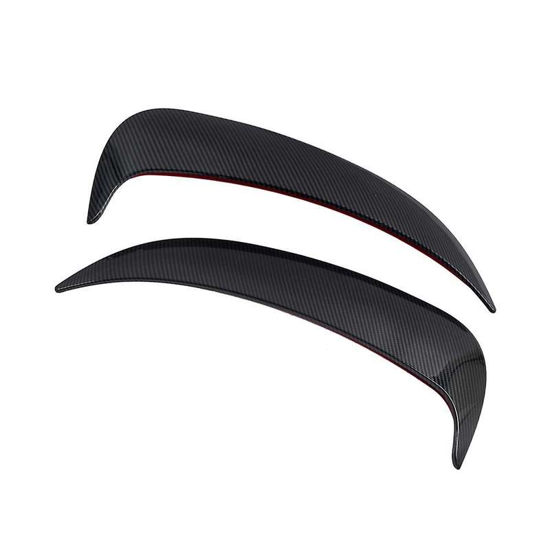 2PCS ABS Carbon Fiber Air Intake Grille Trim Side Door Wind Knife for Charger 2015-2020 Accessories