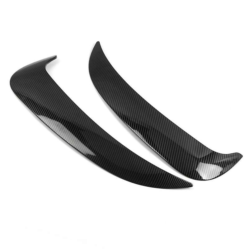 2PCS ABS Carbon Fiber Air Intake Grille Trim Side Door Wind Knife for Charger 2015-2020 Accessories