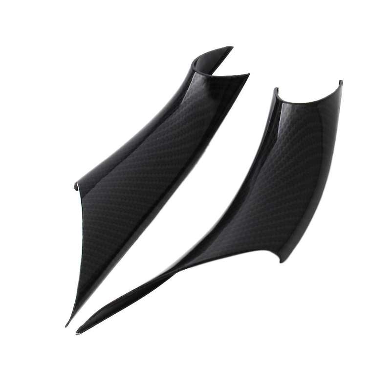 2Pcs ABS Interior Door Handle Cover Compatible -BMW Carbon Fiber Style