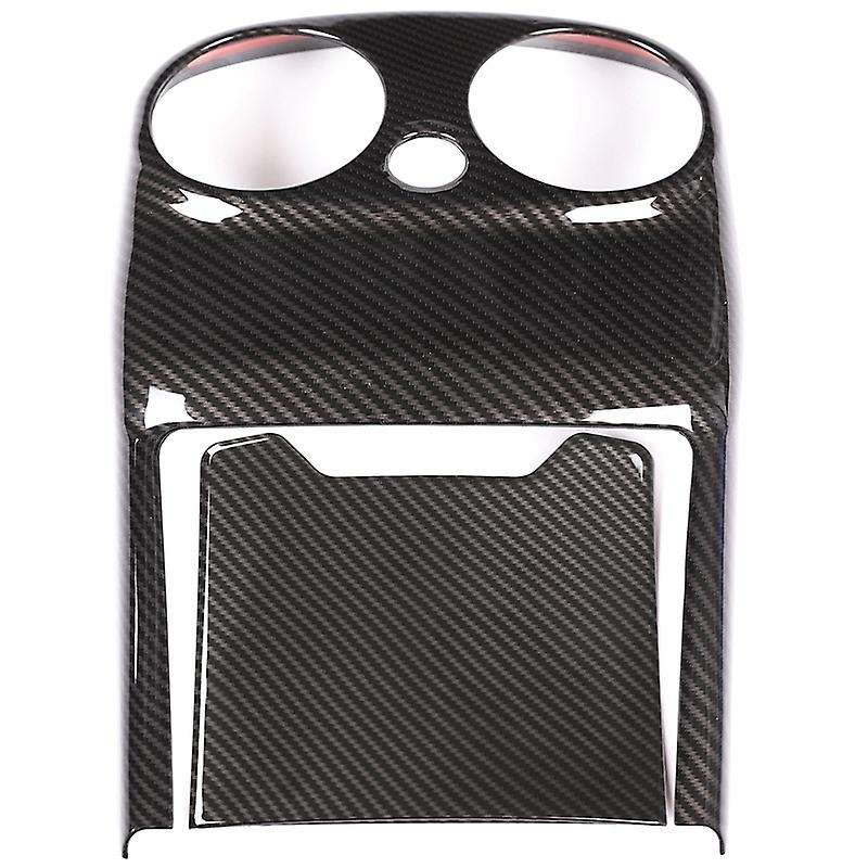 2pcs Abs Carbon for W205 C Class C-class 2015-2018 Car Accessories Rear Air Conditioning Vent Cover