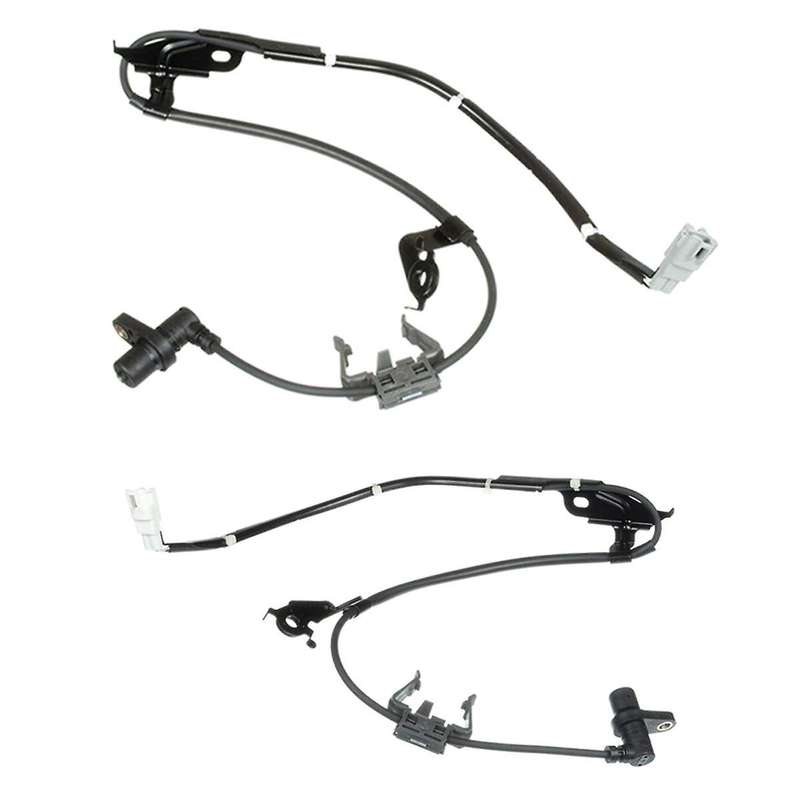2Pcs ABS Wheel Speed Sensor Front Right & Left 89542-48020, 89543-48020 for 2001-2004