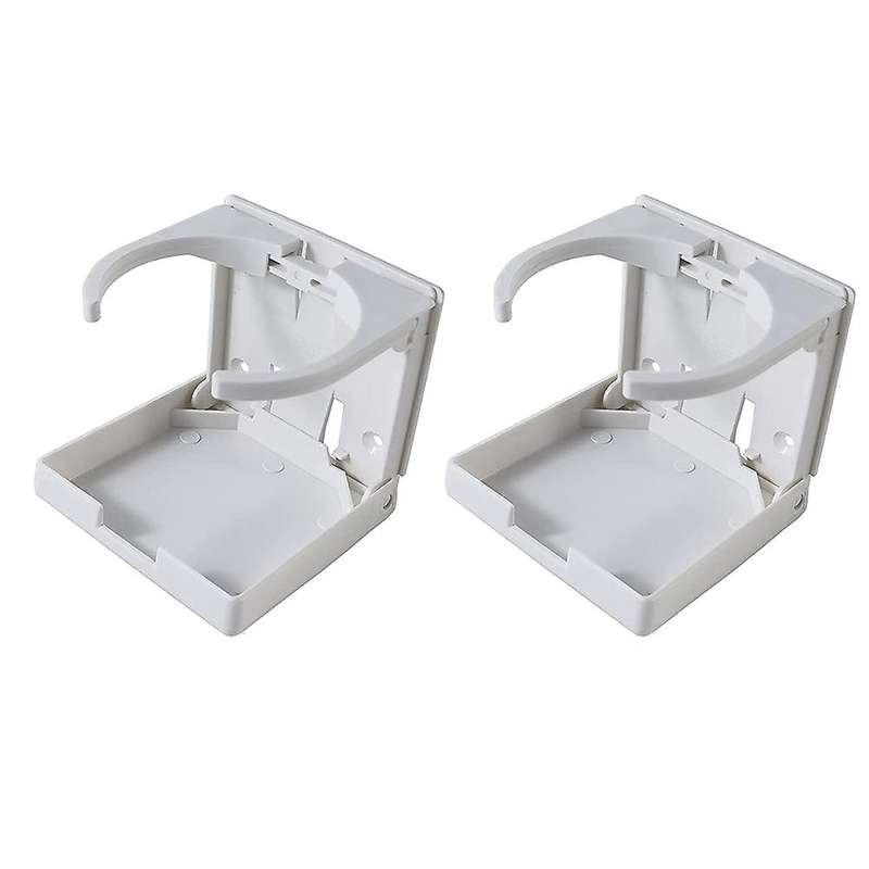 2PCS Adjustable Folding Drink Holder Universal Car Cup Bottle Holder for Marine Boat Caravan Car Tr