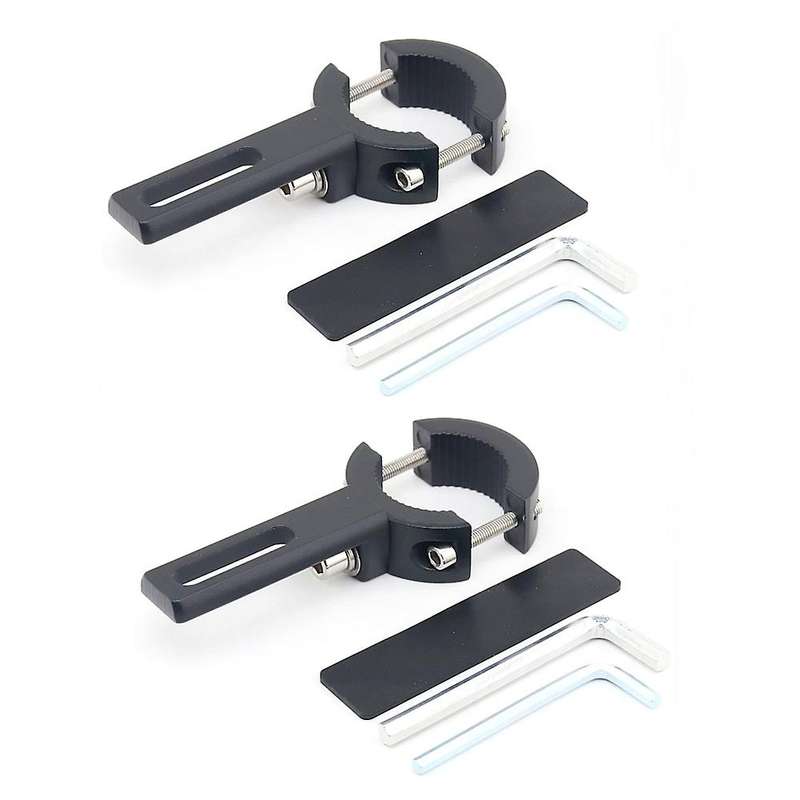 2pcs Adjustable Motorcycle Headlight Holder Motorcycle Light Bracket Universal Headlight Spotlight