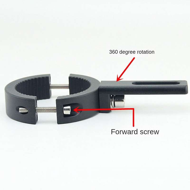 2pcs Adjustable Motorcycle Headlight Holder Motorcycle Light Bracket Universal Headlight Spotlight M