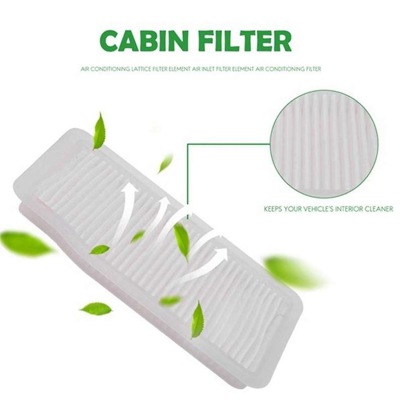 2Pcs Air Conditioner External Cabin Filter for W204 C E-Class COUPE -Class GLK260 GLK300 GLK350 FT99