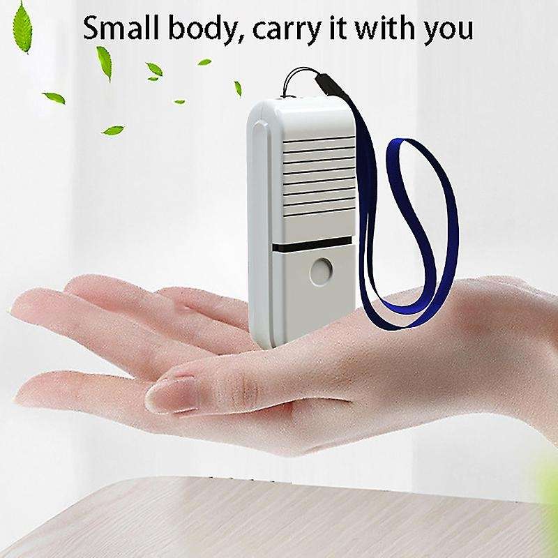 2PCS Air Purifier Neck Hanging USB Portable Air Purifier Air Cleaner Air Purifier for Removing Dust