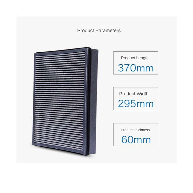 2pcs Air Purifier Composite Filter Ac4167 for Ac4610 Ac4620 Air Purifier