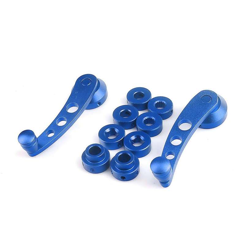 2Pcs Aluminum Alloy Universal Car Window Handle Winder Riser Replacement Winder Crank Riser Kit Univ