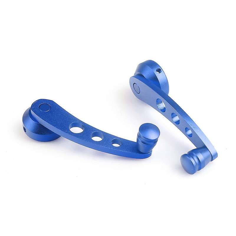 2Pcs Aluminum Alloy Universal Car Window Handle Winder Riser Replacement Winder Crank Riser Kit Univ