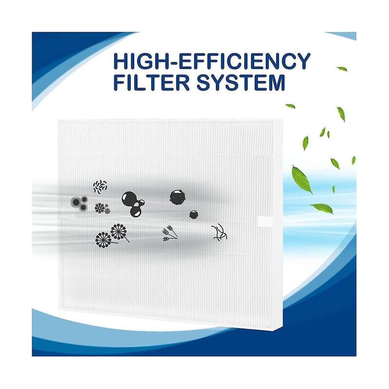 2pcs Ap-1512hh True Hepa Filter Replacement for Ap-1512hh Ap1512hh Air Purifier, Ap-1512hh-, No 3304