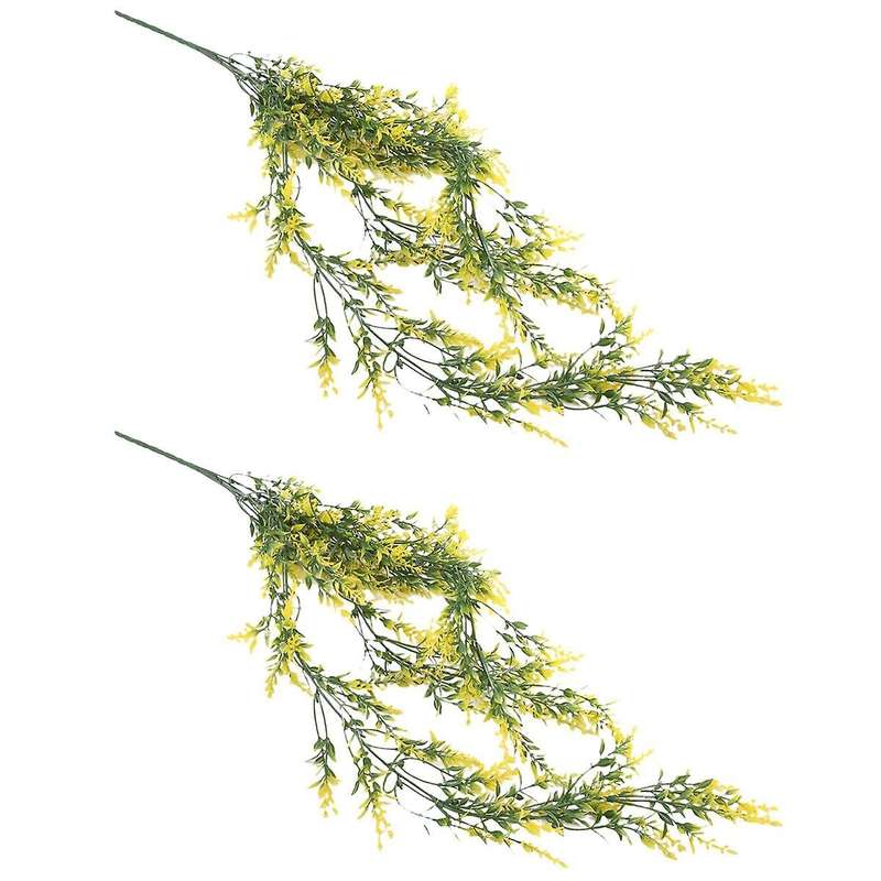 2Pcs Artificial Hanging Plants, 32in Fake Hanging Plant,Simulation of Dragon Tree Vine Fake Ivy Vine