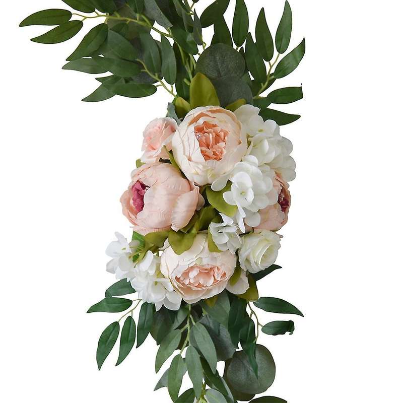 2pcs Artificial Flower Welcome Wedding Card Decoration Wedding Arch Wedding Background