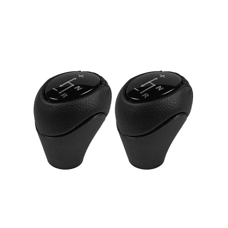 2pcs Auto Parts Automatic Gear Shift Knob Lever Shifter for Smart Fortwo Roadster 450 451 Fortwo