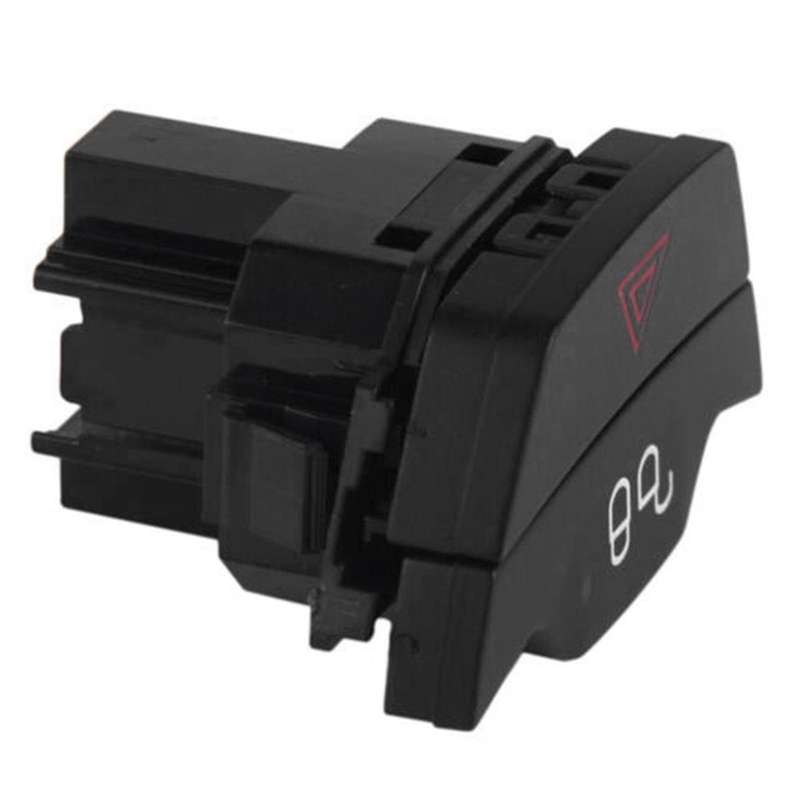 2Pcs Automotive Hazard Warning Light Door Lock Switch for C-MAX Transit