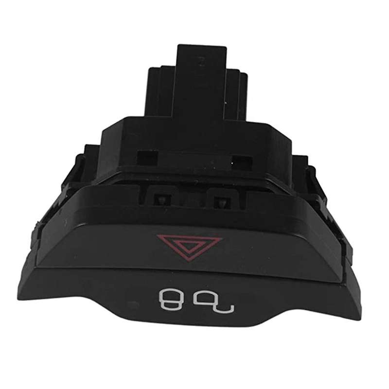 2Pcs Automotive Hazard Warning Light Door Lock Switch for C-MAX Transit
