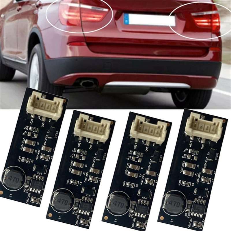 2Pcs B003809.2 Rear LED Light Driver Module Board for X3 F25 2010-2017 Taillight Driver Module Tail