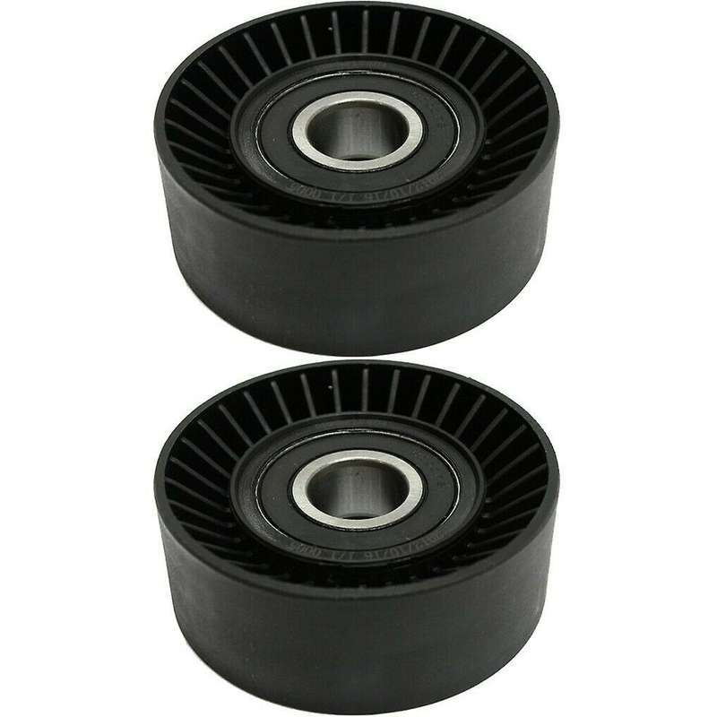 2Pcs Belt Idler Pulleys Upper 89133 38018 for for for Ram Truck 550 750 1500