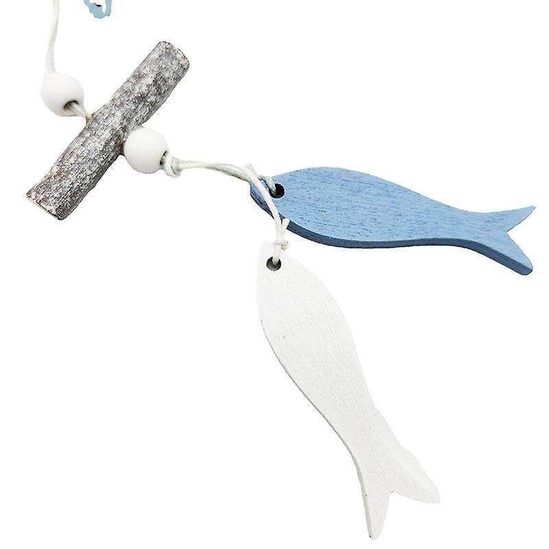 2Pcs Beautiful Style Wooden Hanging Decoration Hollow Crafts Innovative Wall Ornament for Room