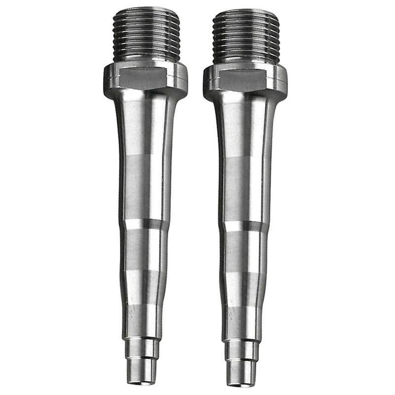 2Pcs Bicycle Titanium Pedal Spindles Fit for Zero X1 X2 & Light Action 78Mm Pedal Spindles