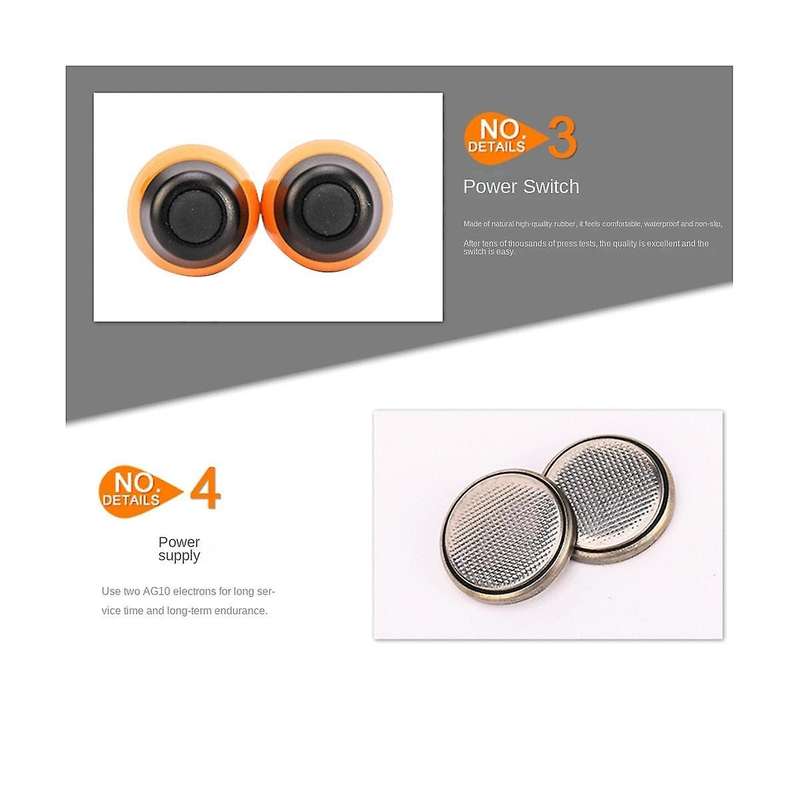 2pcs Bicycle Hand Grip End Plugs Turn Signal Light Waterproof Handlebar Lamp Bike Handlebar Lights