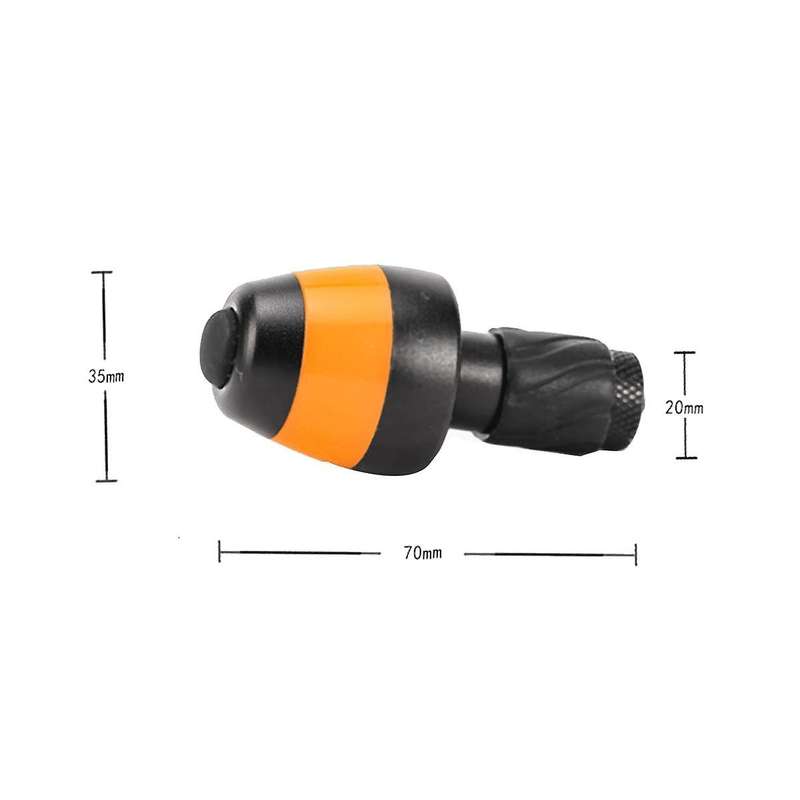 2pcs Bicycle Hand Grip End Plugs Turn Signal Light Waterproof Handlebar Lamp Bike Handlebar Lights