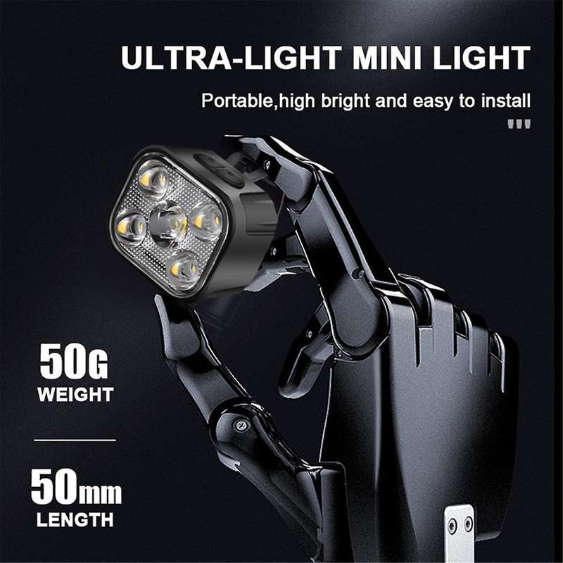 2PCS Bicycle Lights High Bright Front and Rear Cycling Lamp Mountain Bike Headlight Taillight Waterp