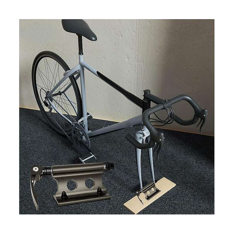 2pcs Bike Fork Mount Bicycle Truck Bed Roof Bike Rack Bike Block Truck Mount for Truck Suv Trailer