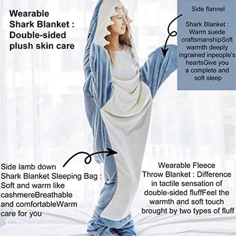 2pcs Blanket for Adults, Blanket Super Soft and Comfortable Flannel Hoodie, Blanket Hoodie for Adult