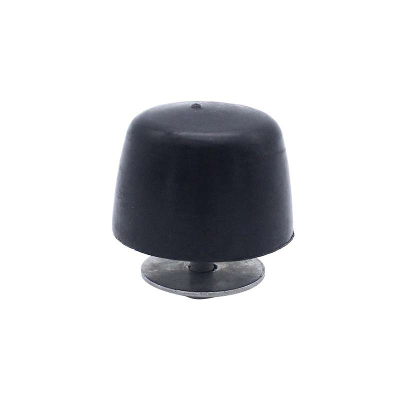 2pcs Black Rubber Bumper Cushion Hood Bump Stop Replacement for Wrangler Yj Jk 1987-2018