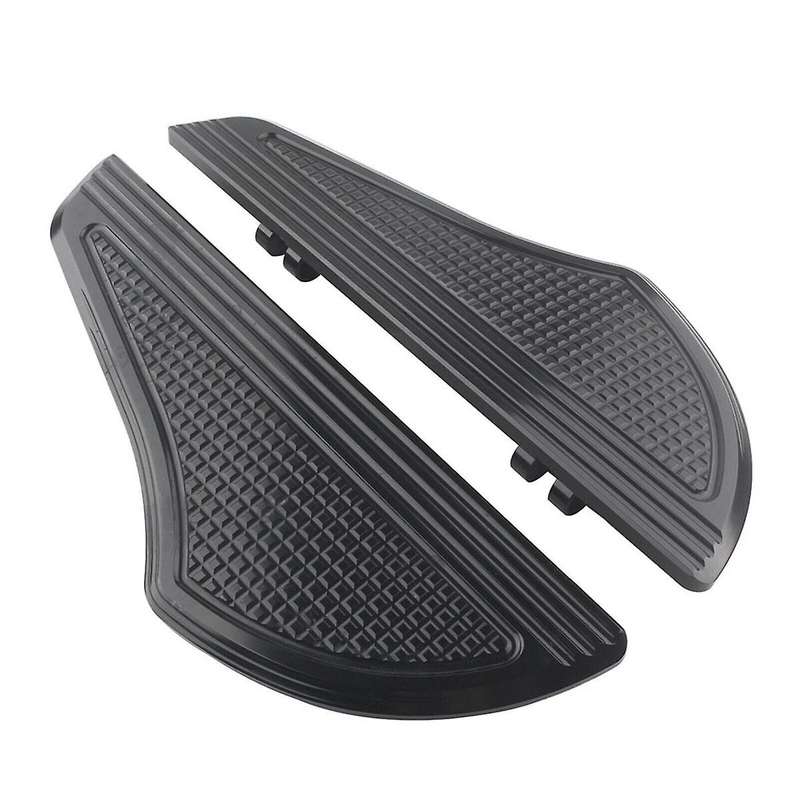 2pcs Black Non- Front Floorboards Foot Peg Fit for Touring Softail