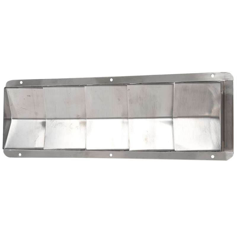 2PCS Boat Stainless Steel Louver Vent Boat Marine 5 Slots Vent Boat Louver Vent