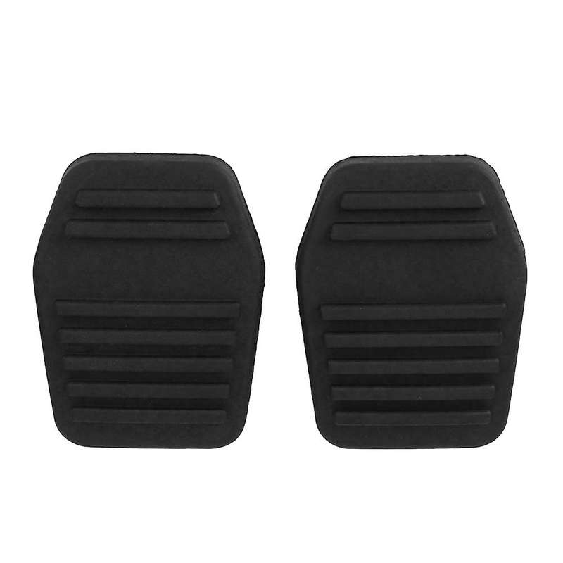 2PCS Brake Foot Pedal Anti-Slip Footrest Pedals Cover Fit for Transit MK7 2006-2014 for SCORPIO 94-9
